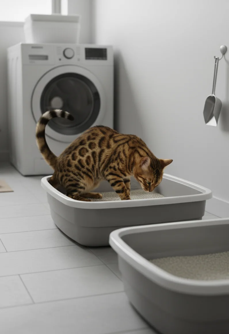 la propreté du chat bengal : comment bien choisir la litière