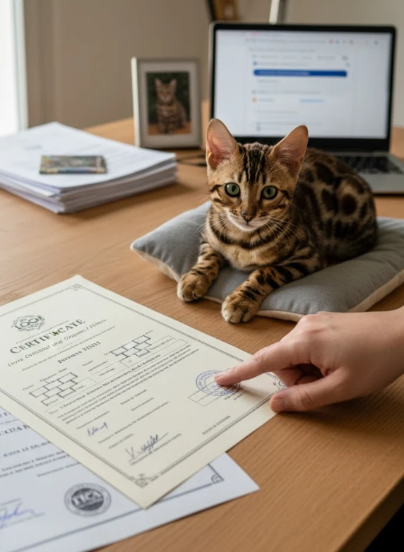 adoption d'un chat bengal dans un élevage