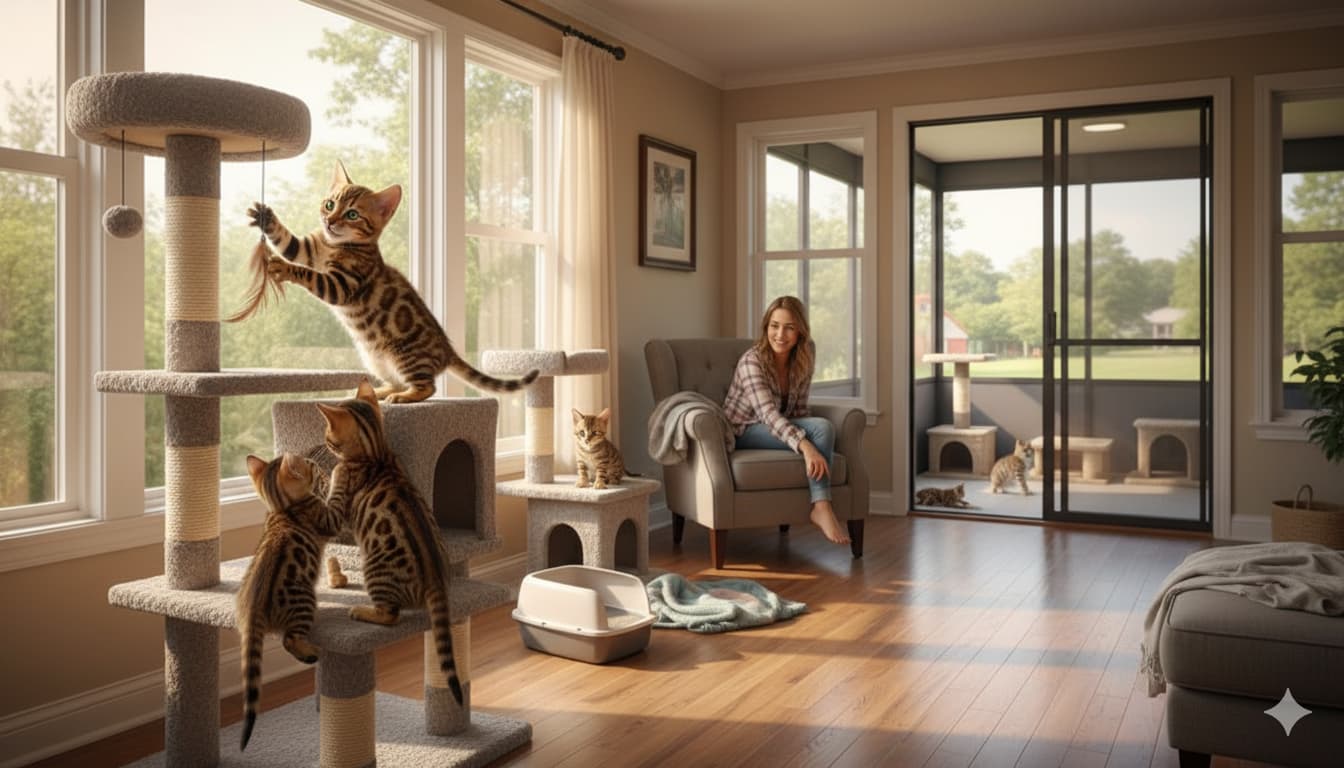 élevage chat bengal